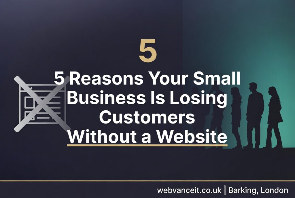 5 Reasons Your Small Business Is Losing Customers Without a Website